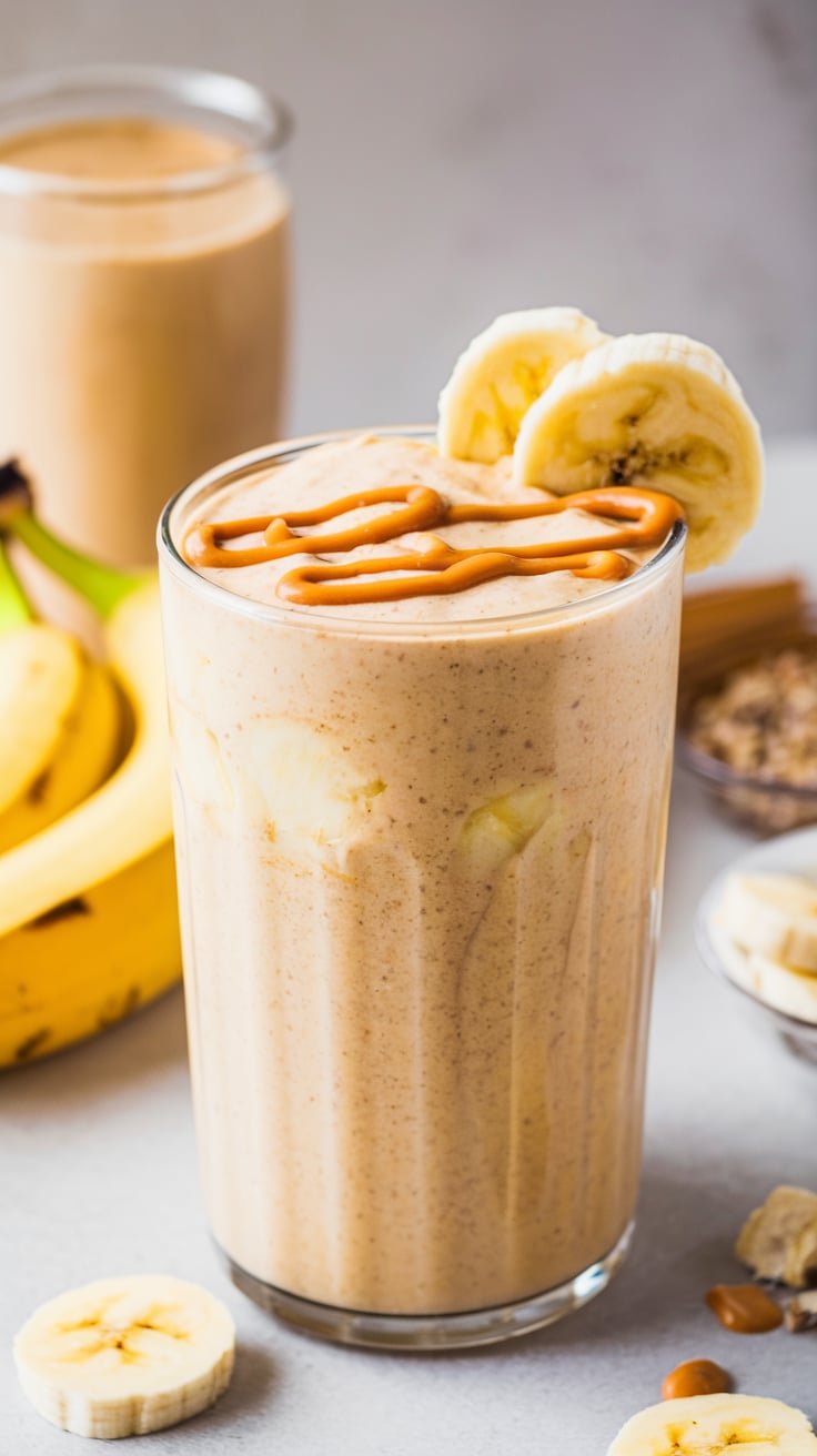 Peanut Butter Banana Smoothie: A Healthy Milkshake!