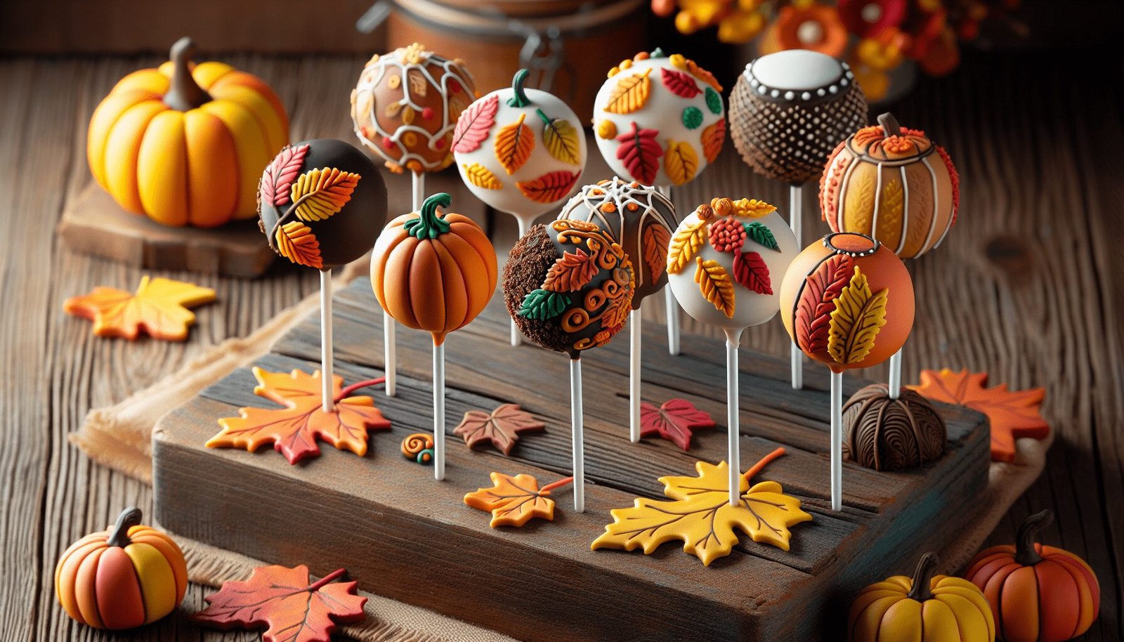 Fall Cake Pops Recipe