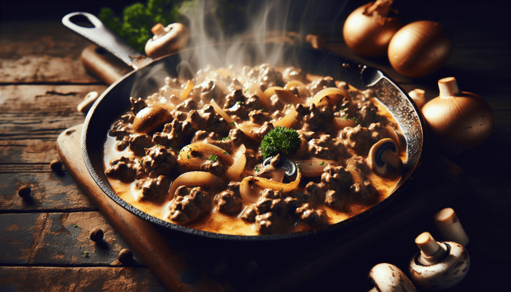 Ground Beef Stroganoff